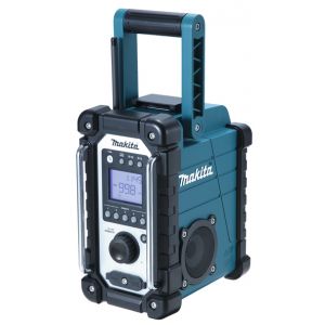 Makita DMR107 10,8 / 18V alimentation secteur radio de chantier sans batteries ni chargeur